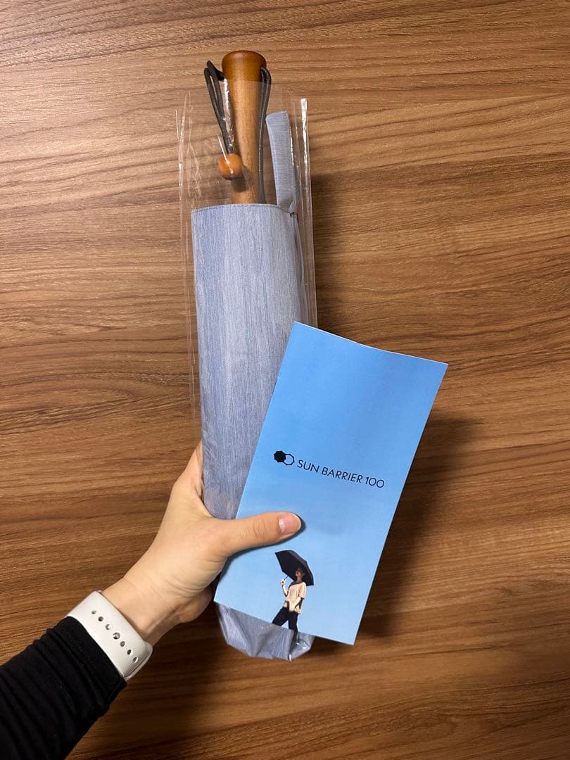 サンバリア100 2段折り 日傘