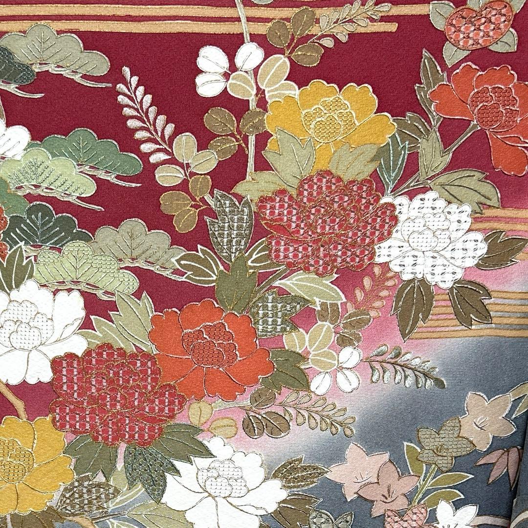 d*4様 【彦兵衛mini】8,000円スタート！逸品！裄70cm！汕頭刺繍・正