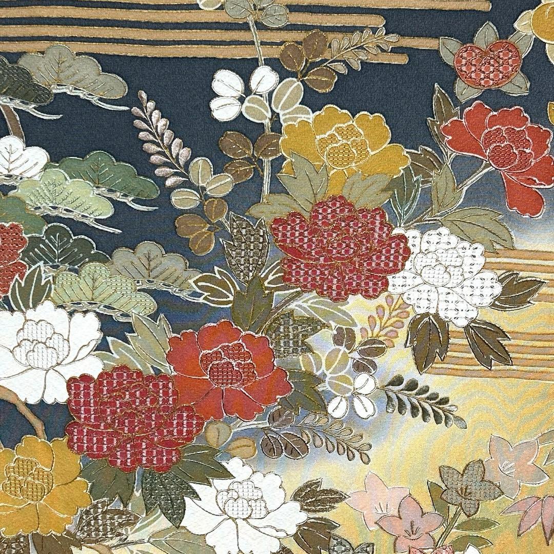 d*4様 【彦兵衛mini】8,000円スタート！逸品！裄70cm！汕頭刺繍・正