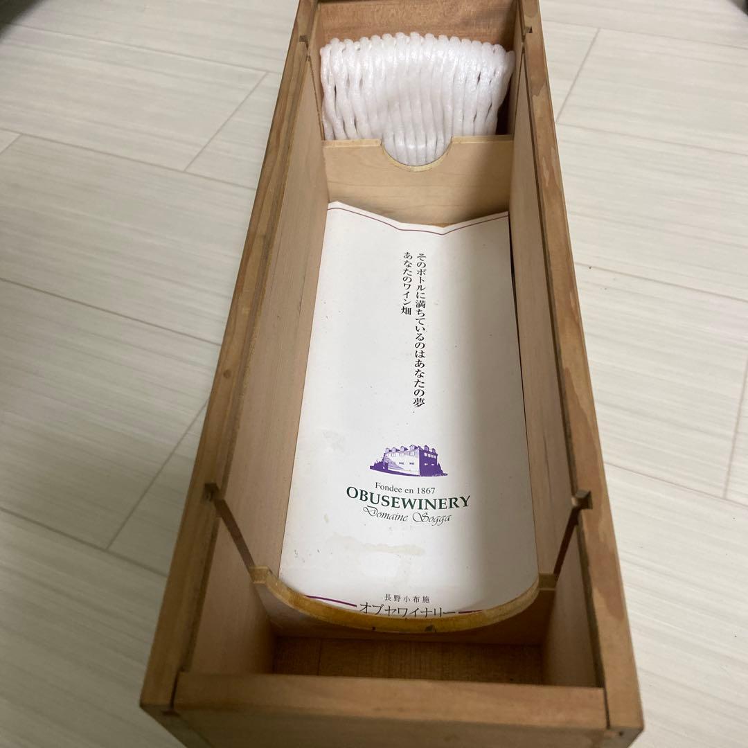 小布施ワイナリー1999古酒ドメイヌソガ　Piont Noirヴィンテージワイン