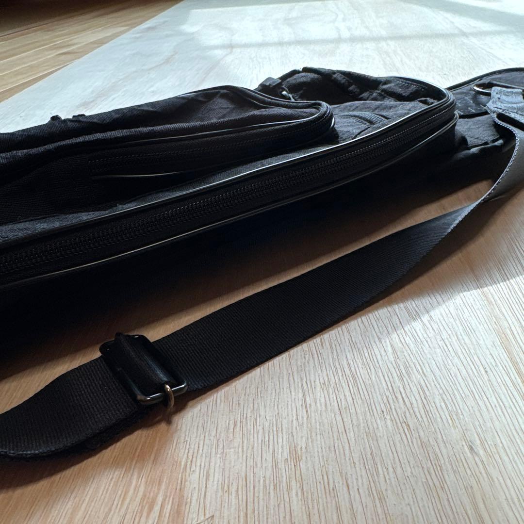 PORTER ブラック ハイブリッドスリングショルダーバッグ