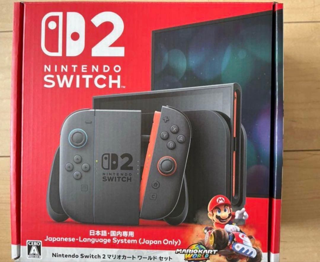Nintendo Switch 2 マリオカート ワールド　256GB　本体