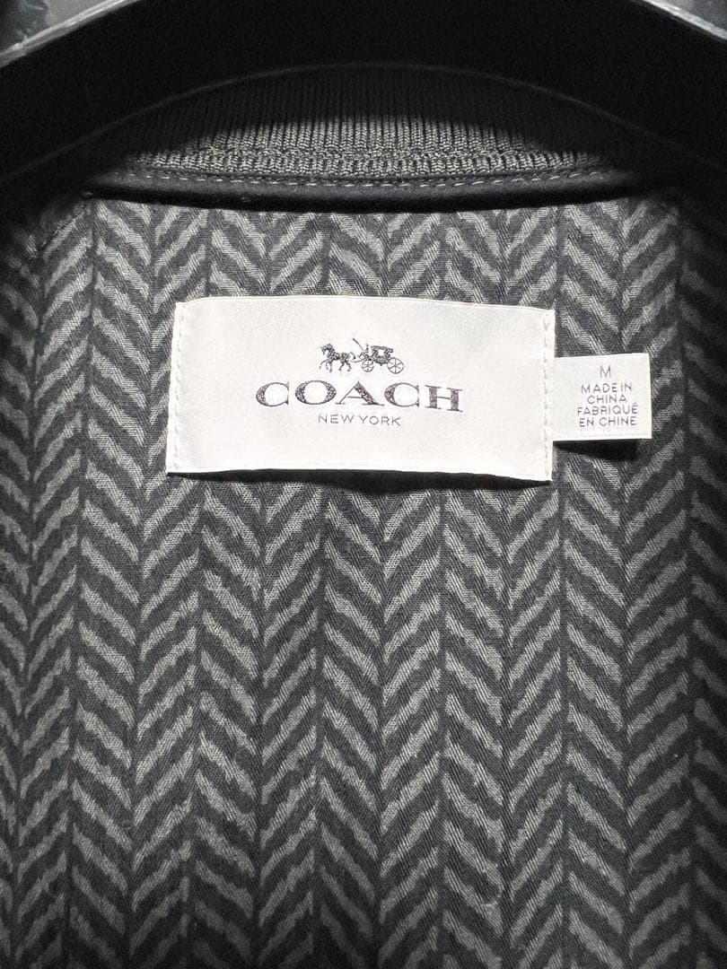 COACH MA-1 フライトジャケット オリーブグリーン