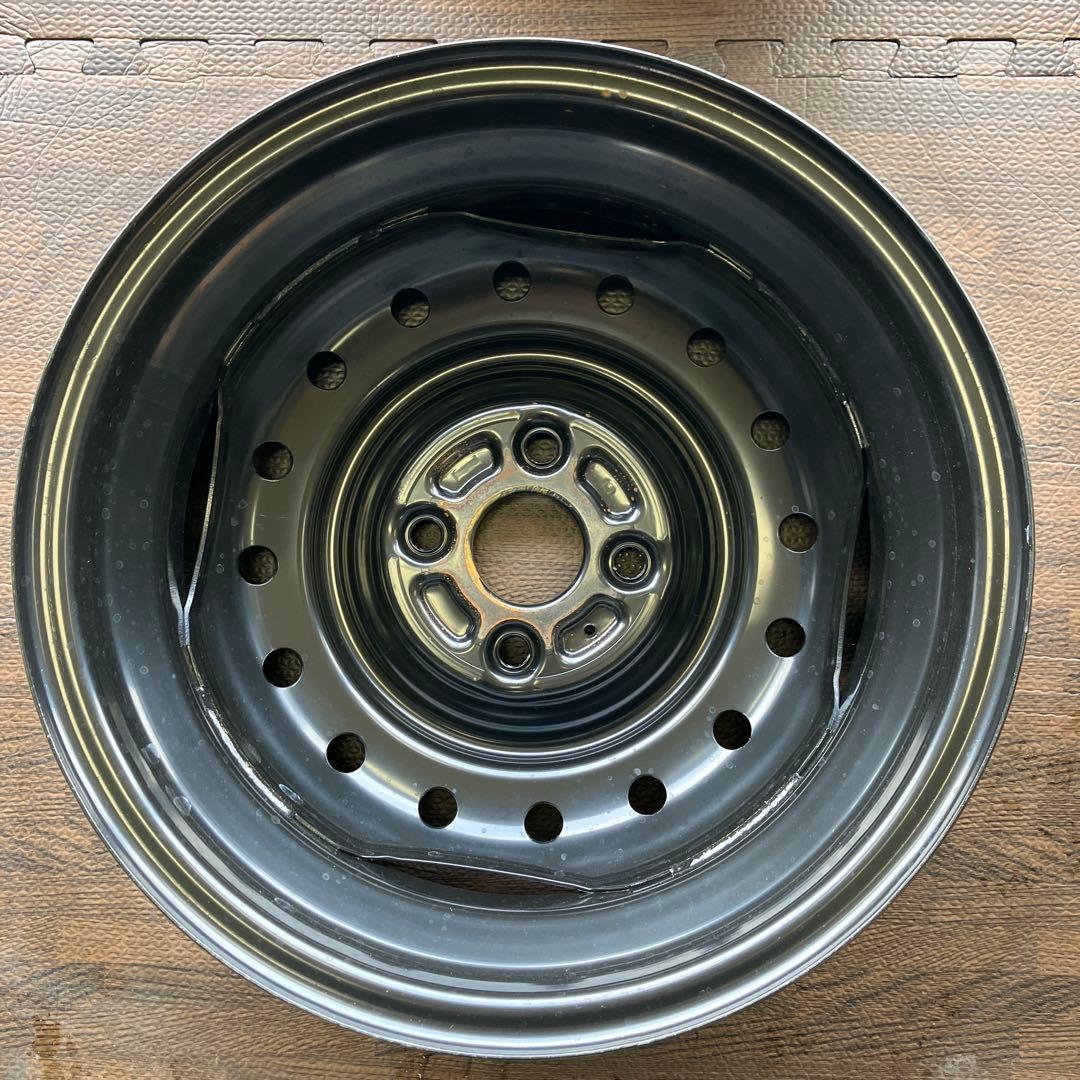 スズキ スペーシア新車外しホイール4本セット 14インチ鉄ホイール