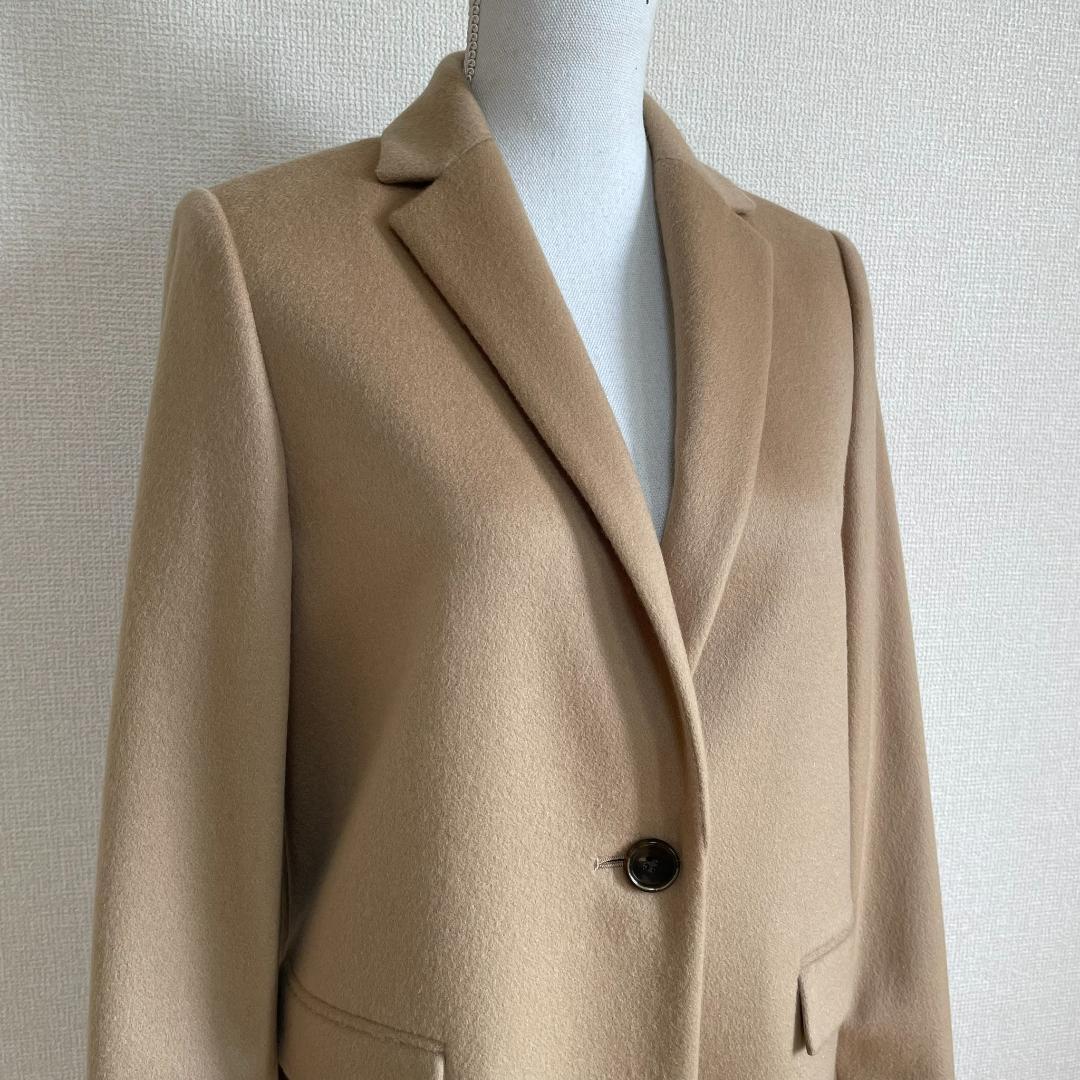 新品 ノーリーズ Sophi カシミア混コート キャメル 36 日本製 秋冬