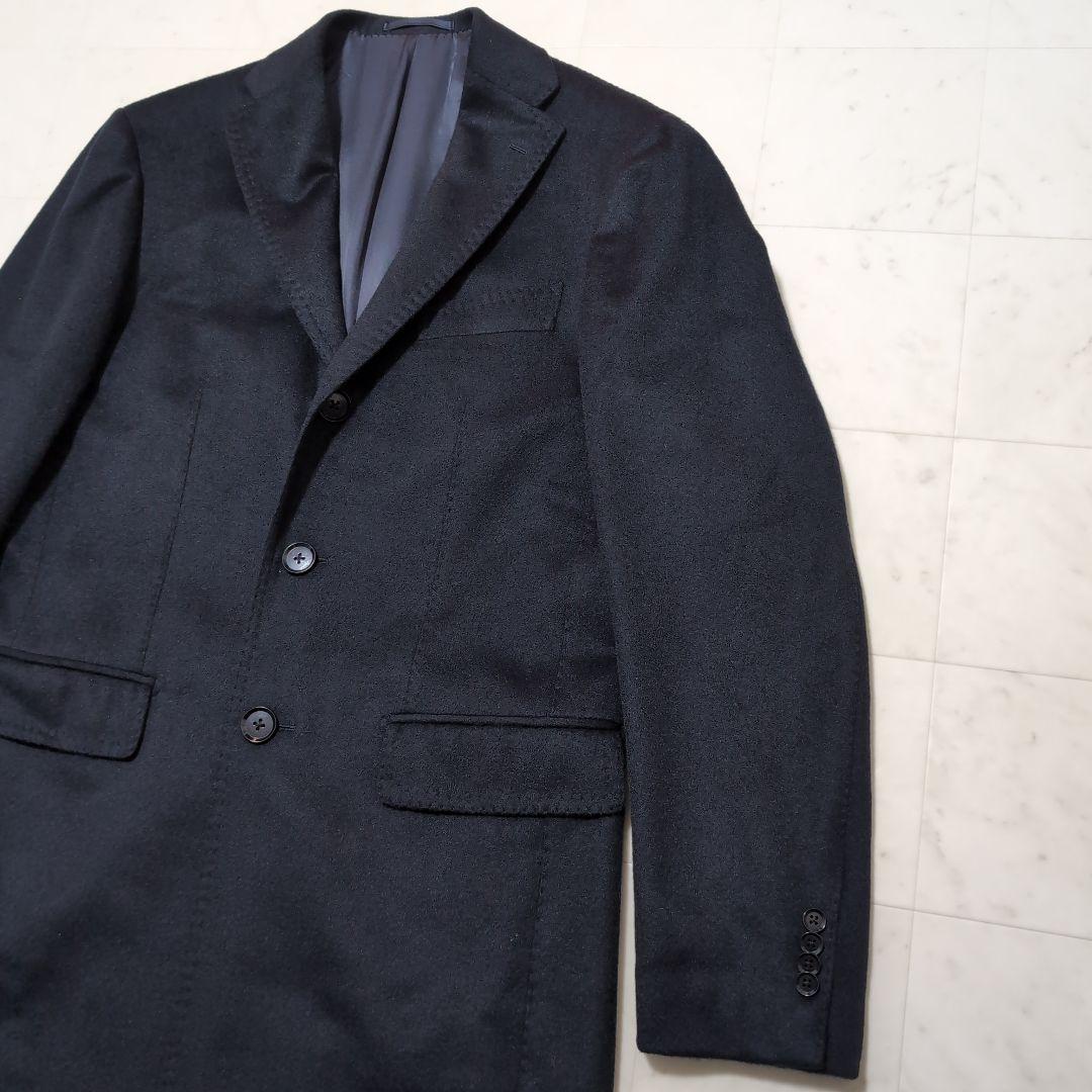 RING JACKET リングヂャケット カシミヤ100% チェスター コート