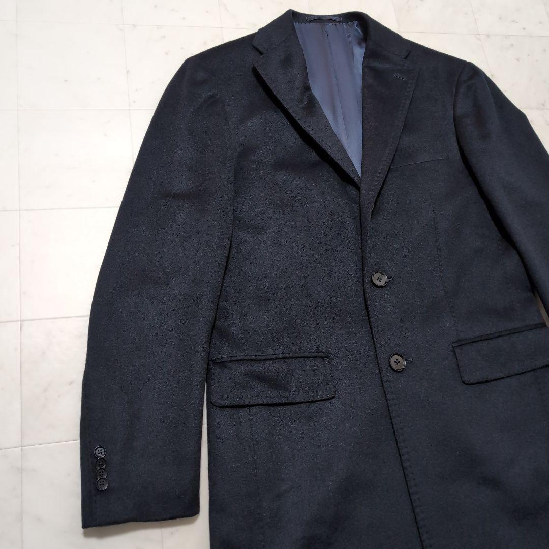 RING JACKET リングヂャケット カシミヤ100% チェスター コート