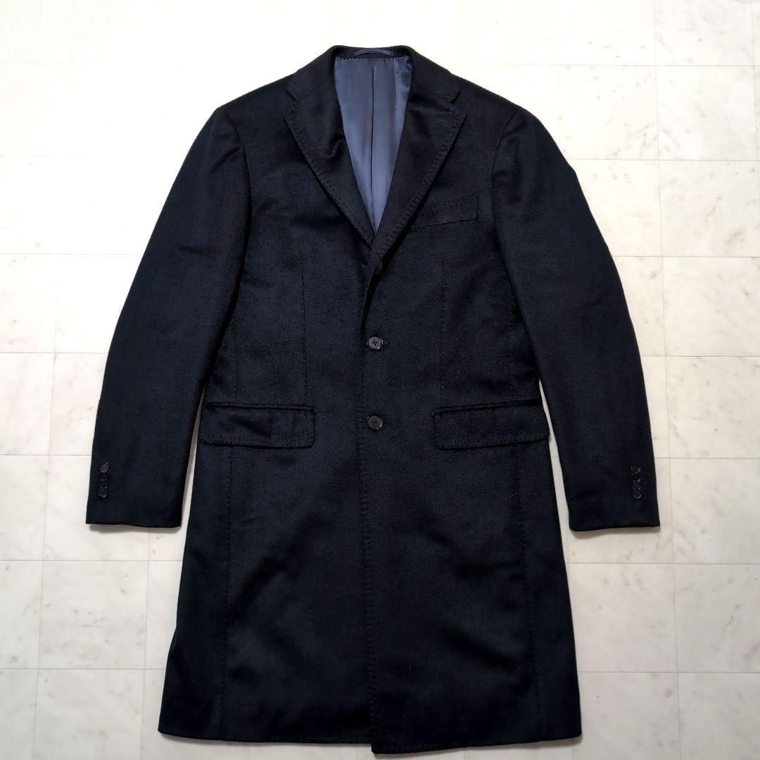 RING JACKET リングヂャケット カシミヤ100% チェスター コート