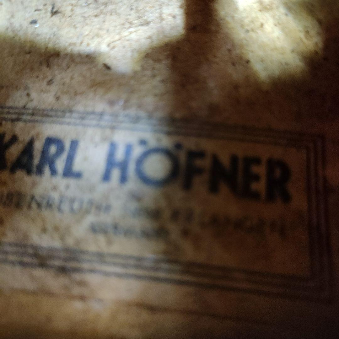 バイオリン本体 カールヘフナー【ジャンク品】軽量ケース