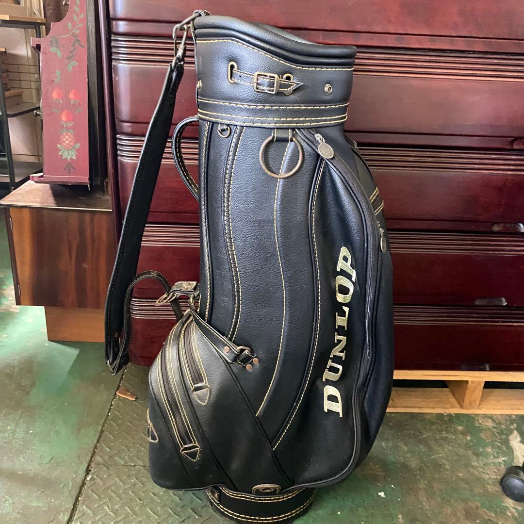DUNLOP ブラック ゴルフバッグ
