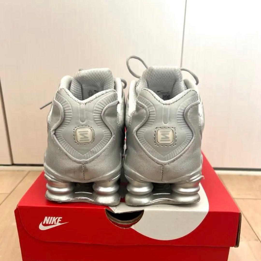 NIKE SHOXX TL 24.5cm シルバー