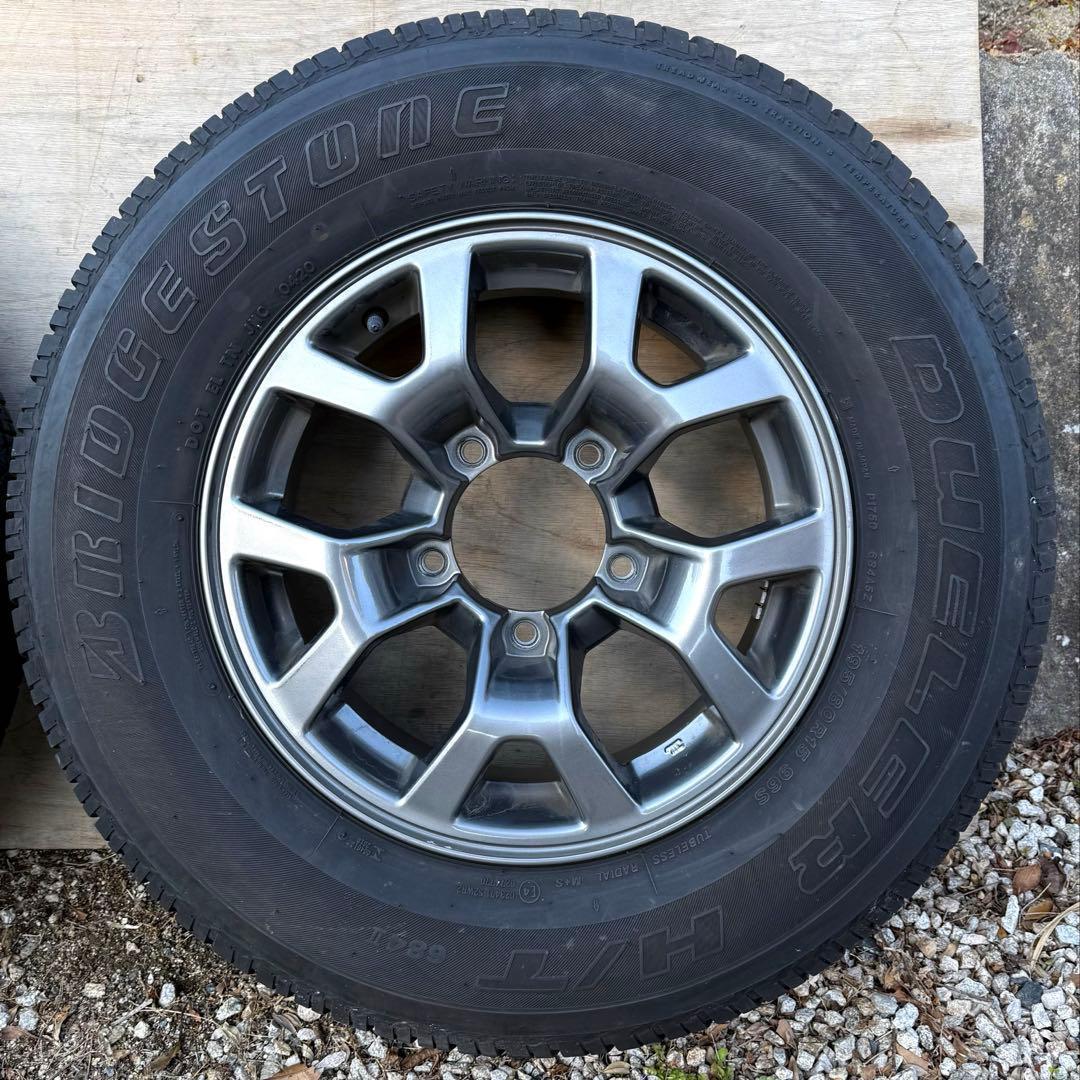 【半額】ジムニーホイール シエラ ブリヂストン 純正 4本 タイヤ 美品