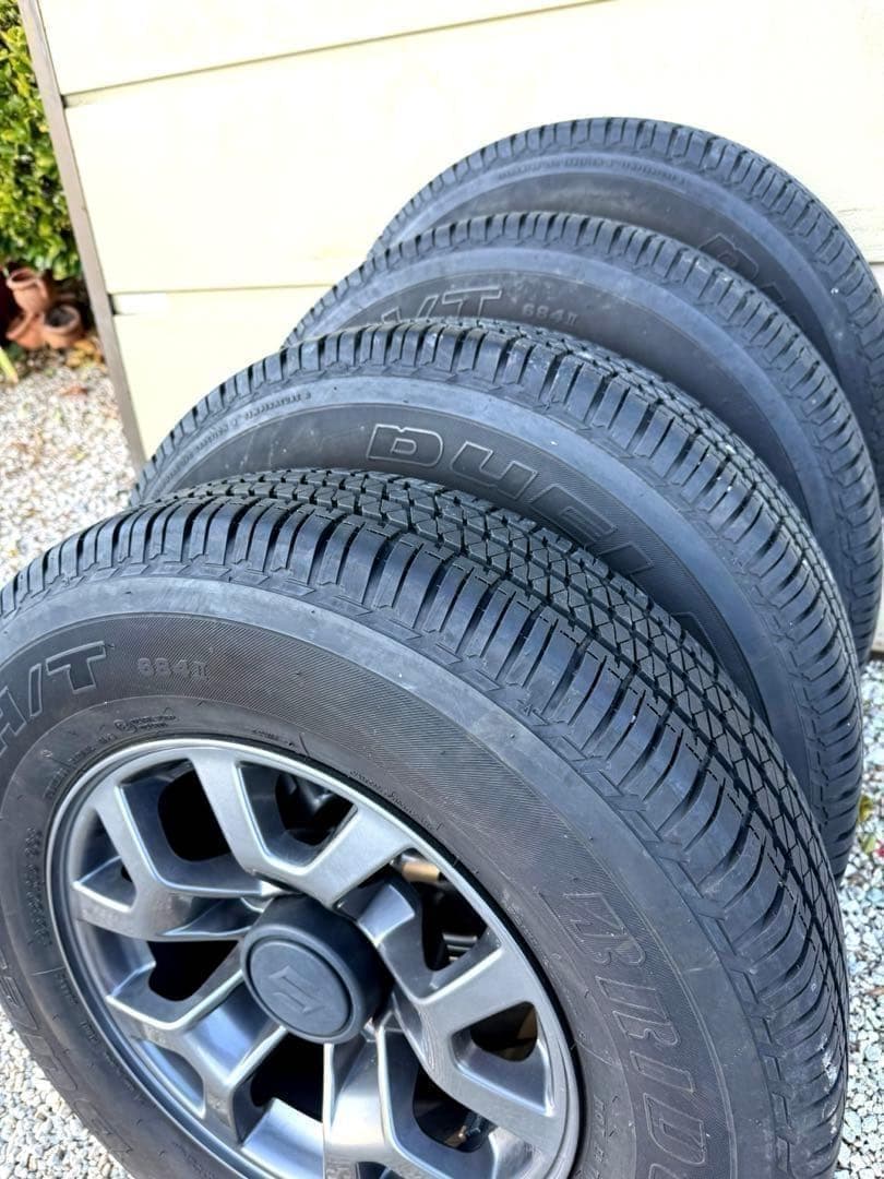 【半額】ジムニーホイール シエラ ブリヂストン 純正 4本 タイヤ 美品