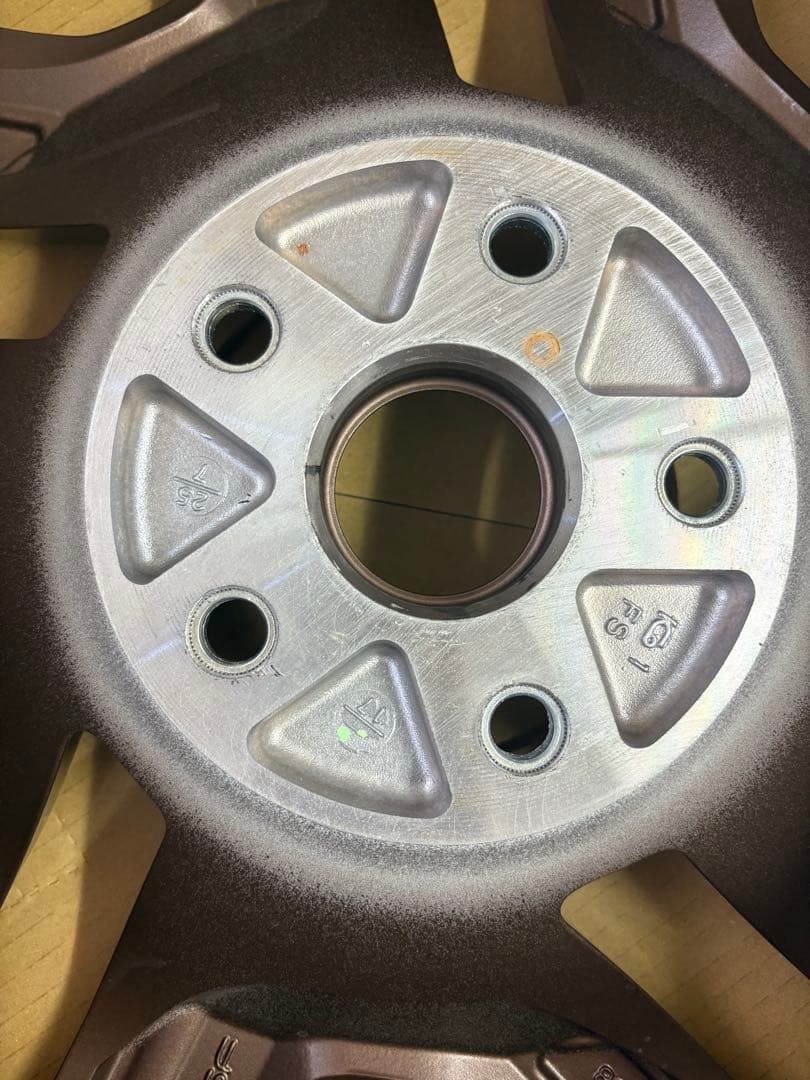 【SL型フォレスター新車外し】ブロンズ18インチ純正ホイールその③