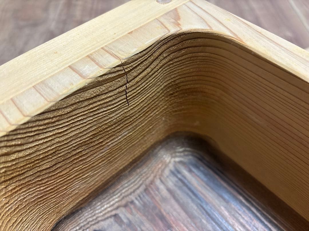 松川碁盤店★霧島杉ぬか漬桶（大）