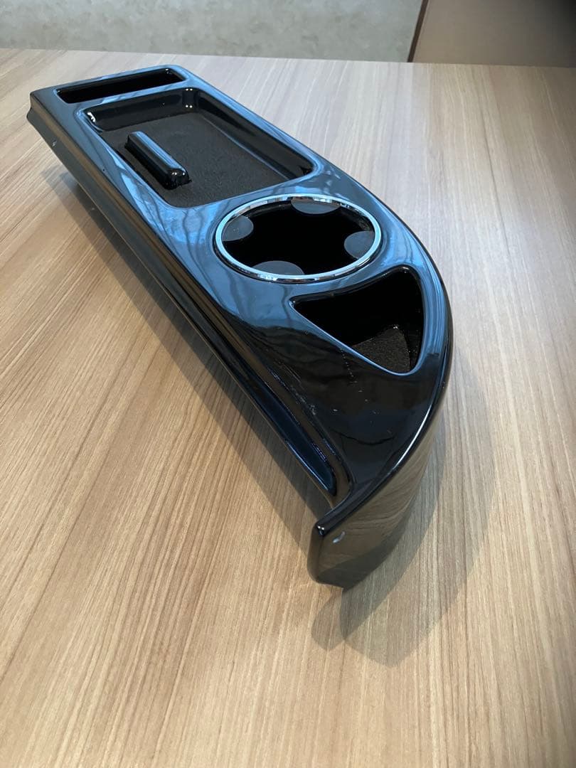 エアーズロックジャパン キャラバン フロントテーブル ピアノブラック　used品