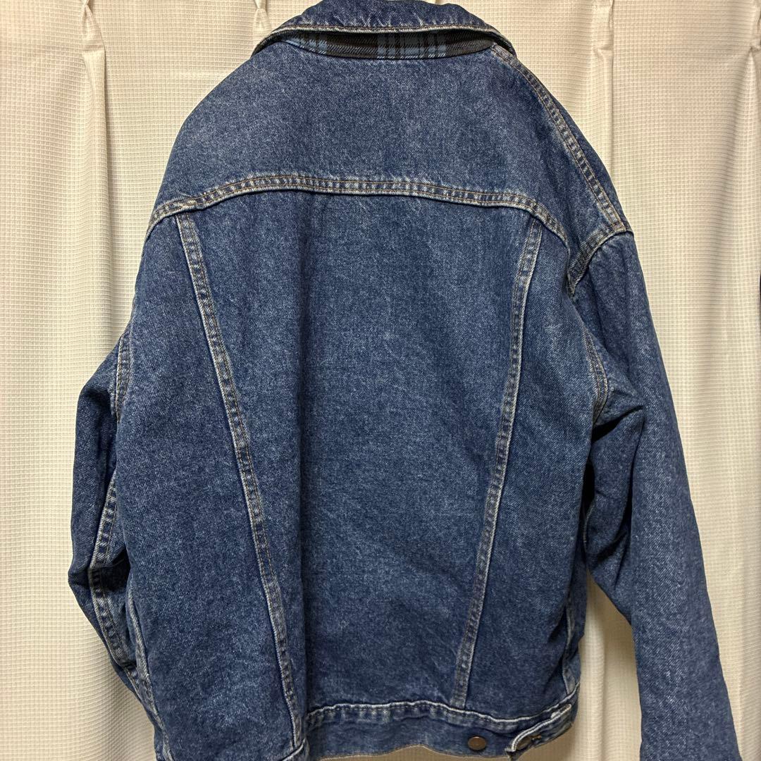 Levi’s 70417 USA製 ネルライナー デニムジャケット 80s M