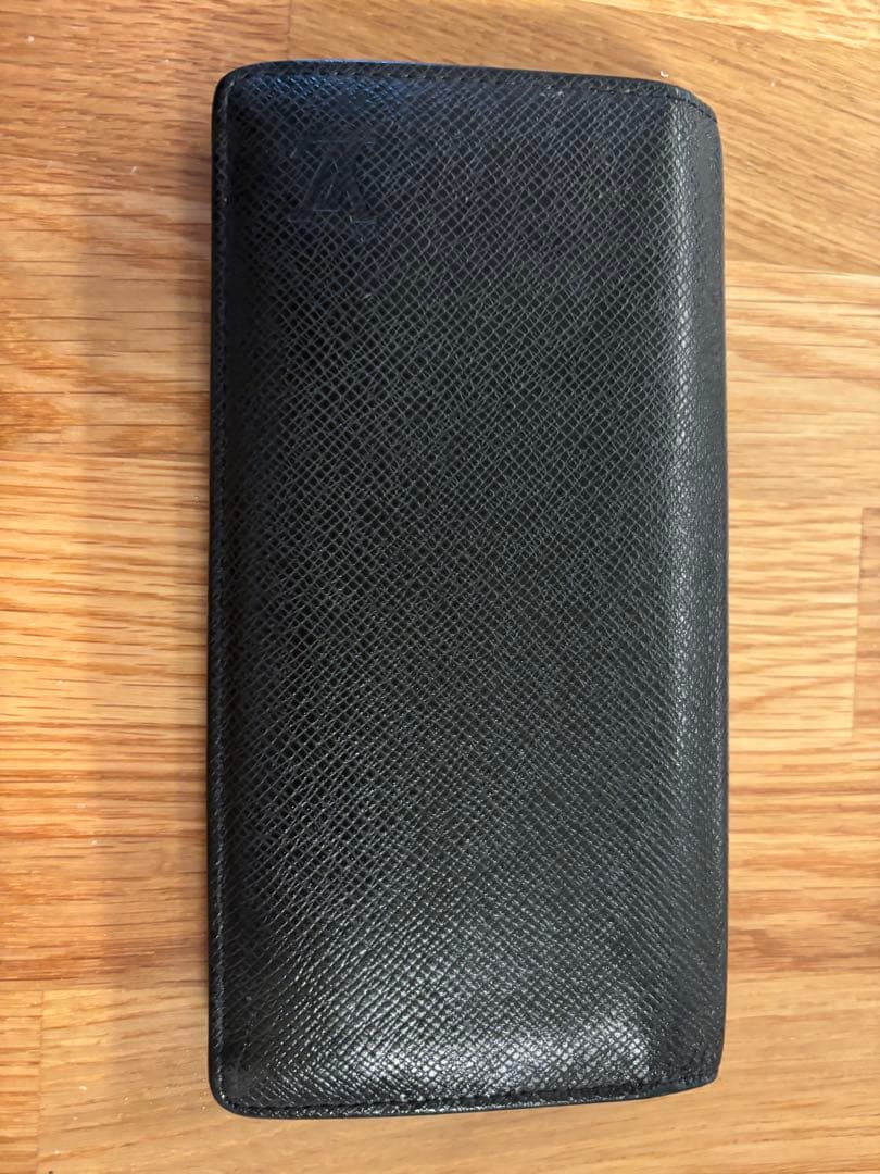ルイヴィトン 長財布 ブラック レザー メンズ レディース 正規品