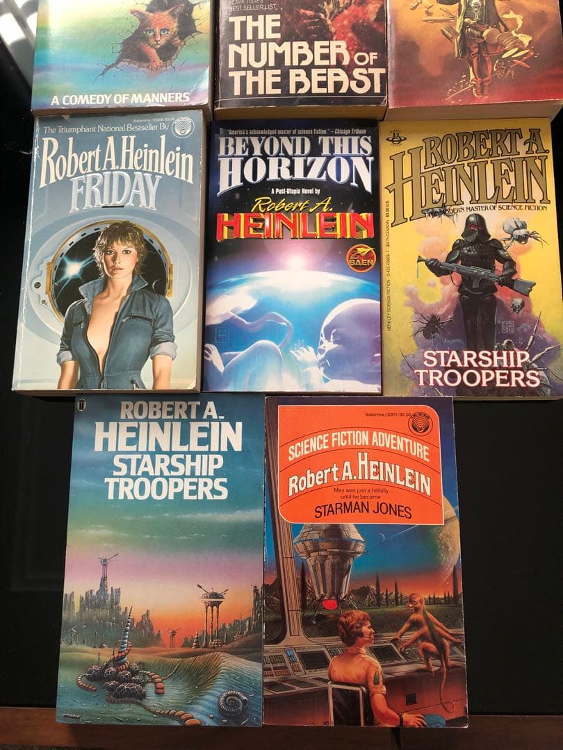 希少　Robert A. Heinlein 5冊セット　サイエンスフィクション