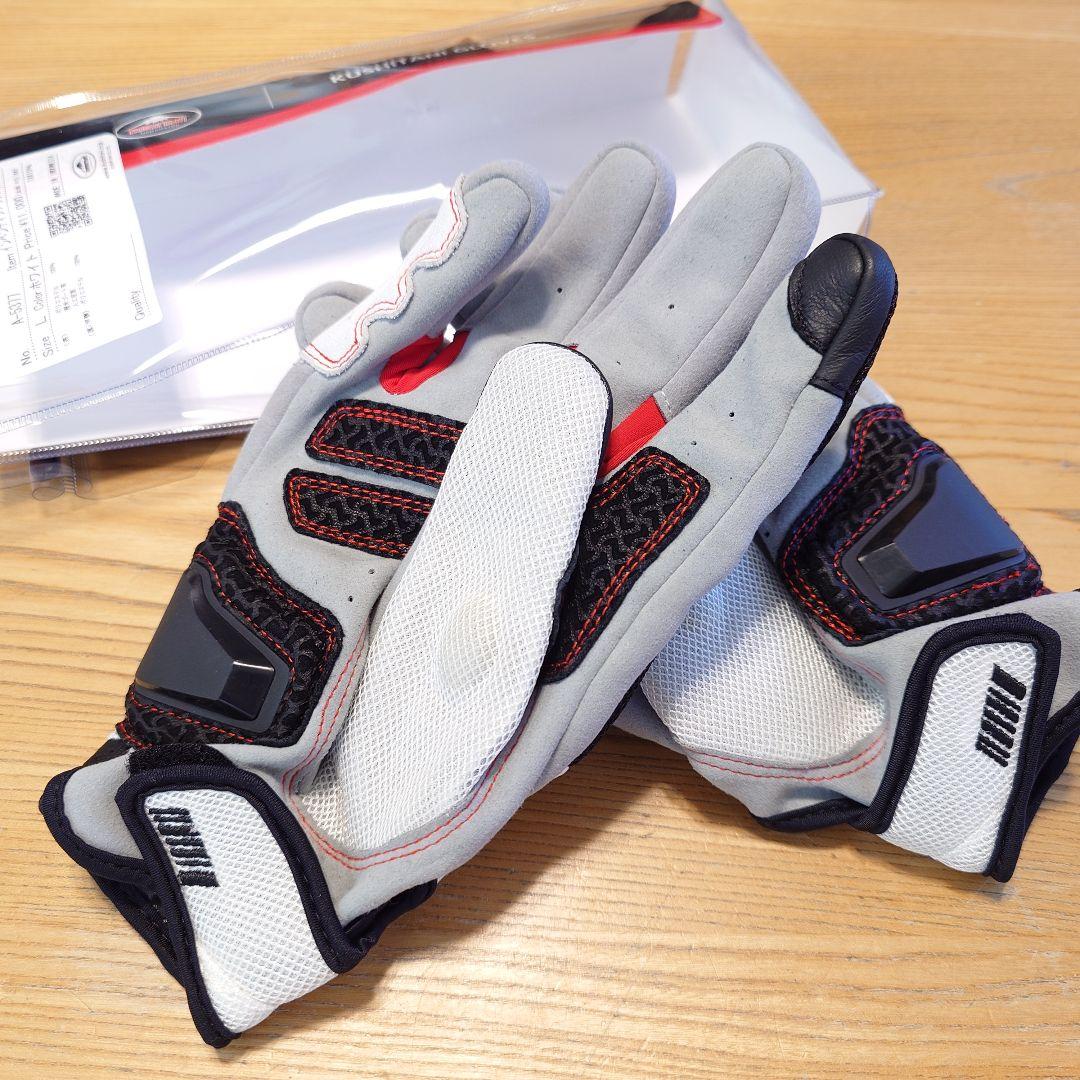 未使用！クシタニ インベンティブメッシュグローブ ホワイト Lサイズ