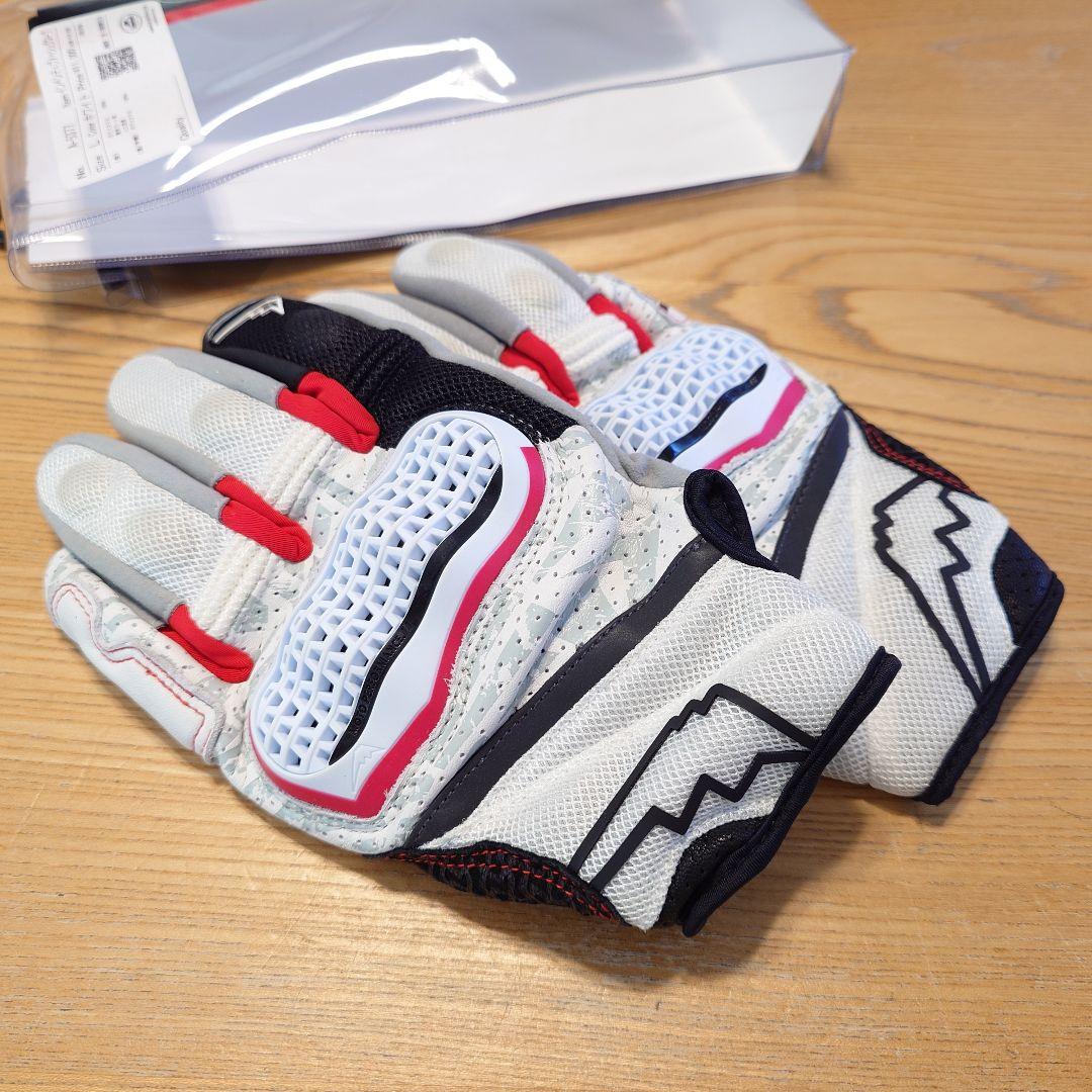 未使用！クシタニ インベンティブメッシュグローブ ホワイト Lサイズ