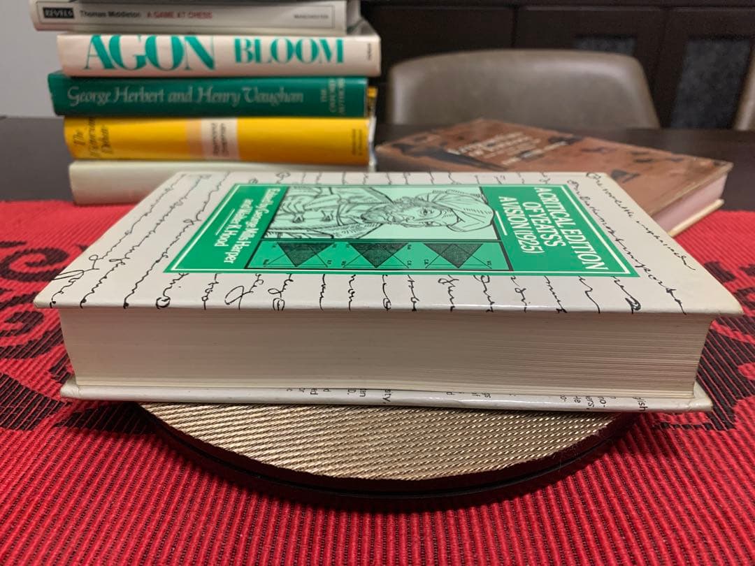 洋書 A Critical Edition of Yeats's A Vision