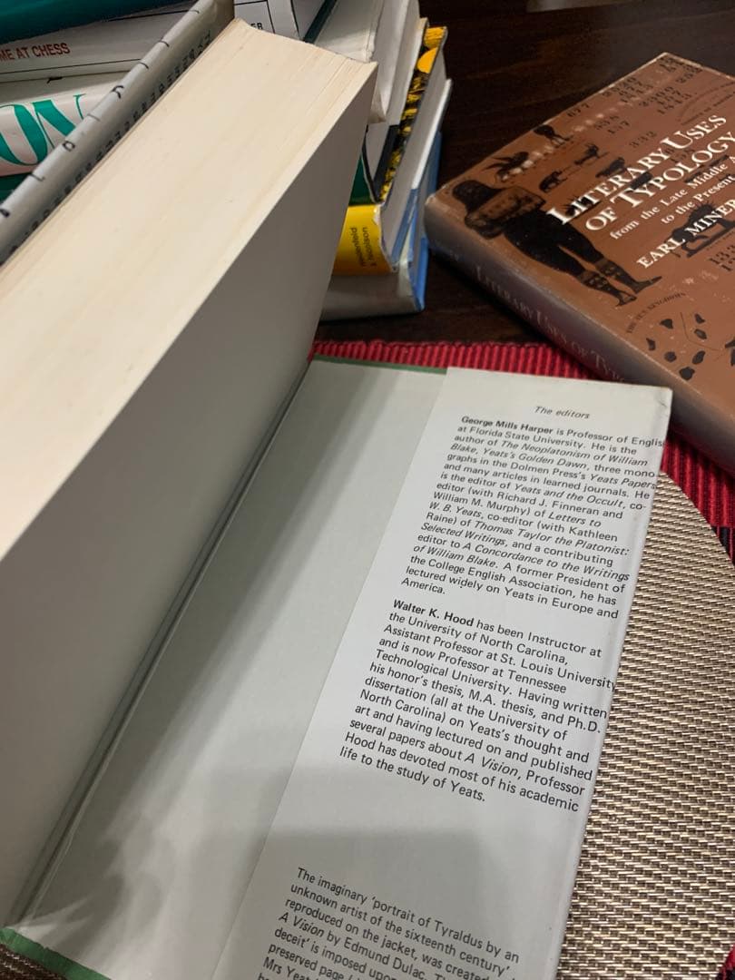 洋書 A Critical Edition of Yeats's A Vision