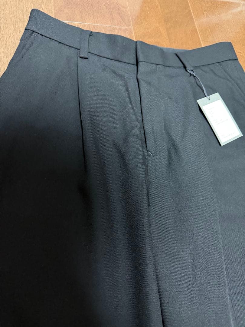 WIRROW wool serge wide taperd slacs サイズ2