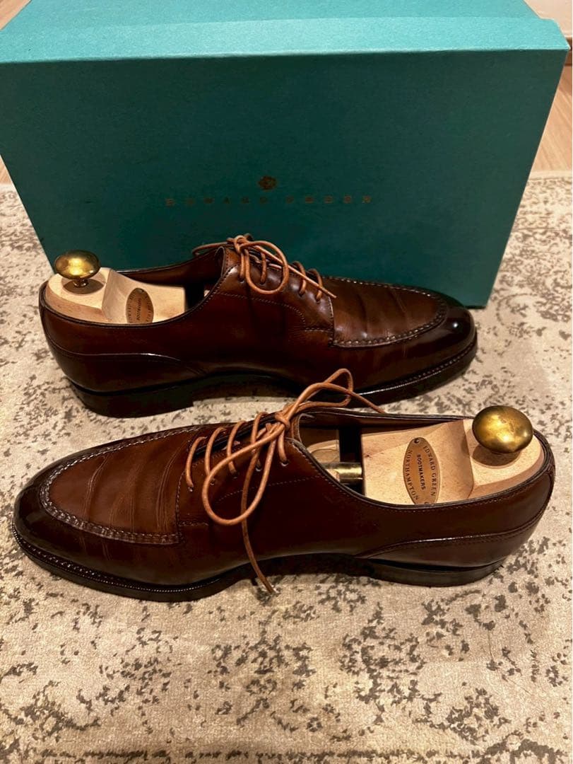 使用数回極美品 #エドワードグリーン #ドーバー #E32 ダークオーク 7.5