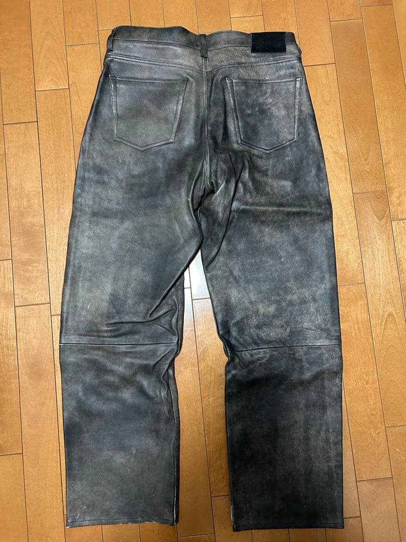 Stussy BIG OL'レザーパンツ 30インチ