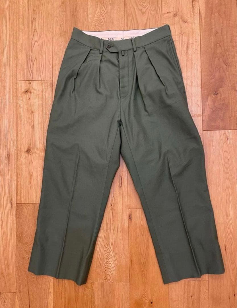 NEAT 80's US LAUNDRY WIDE スラックス　パンツ　ズボン