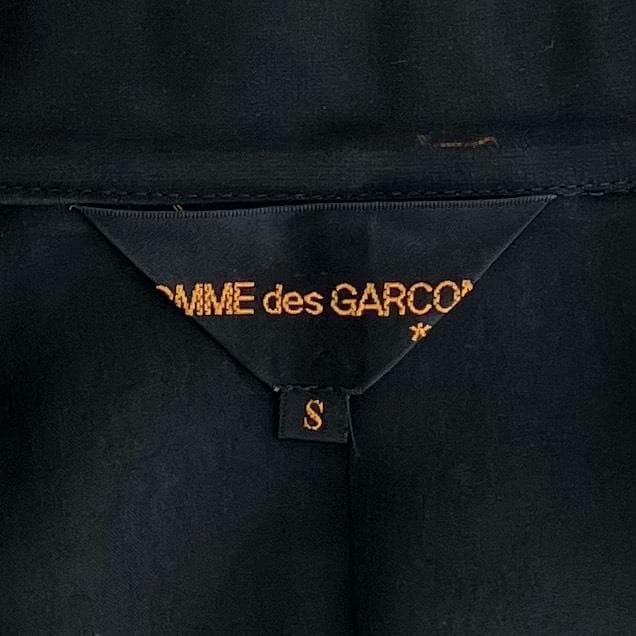 AD1990✨コムデギャルソン テーラードジャケット 総レース ブラック 黒 S