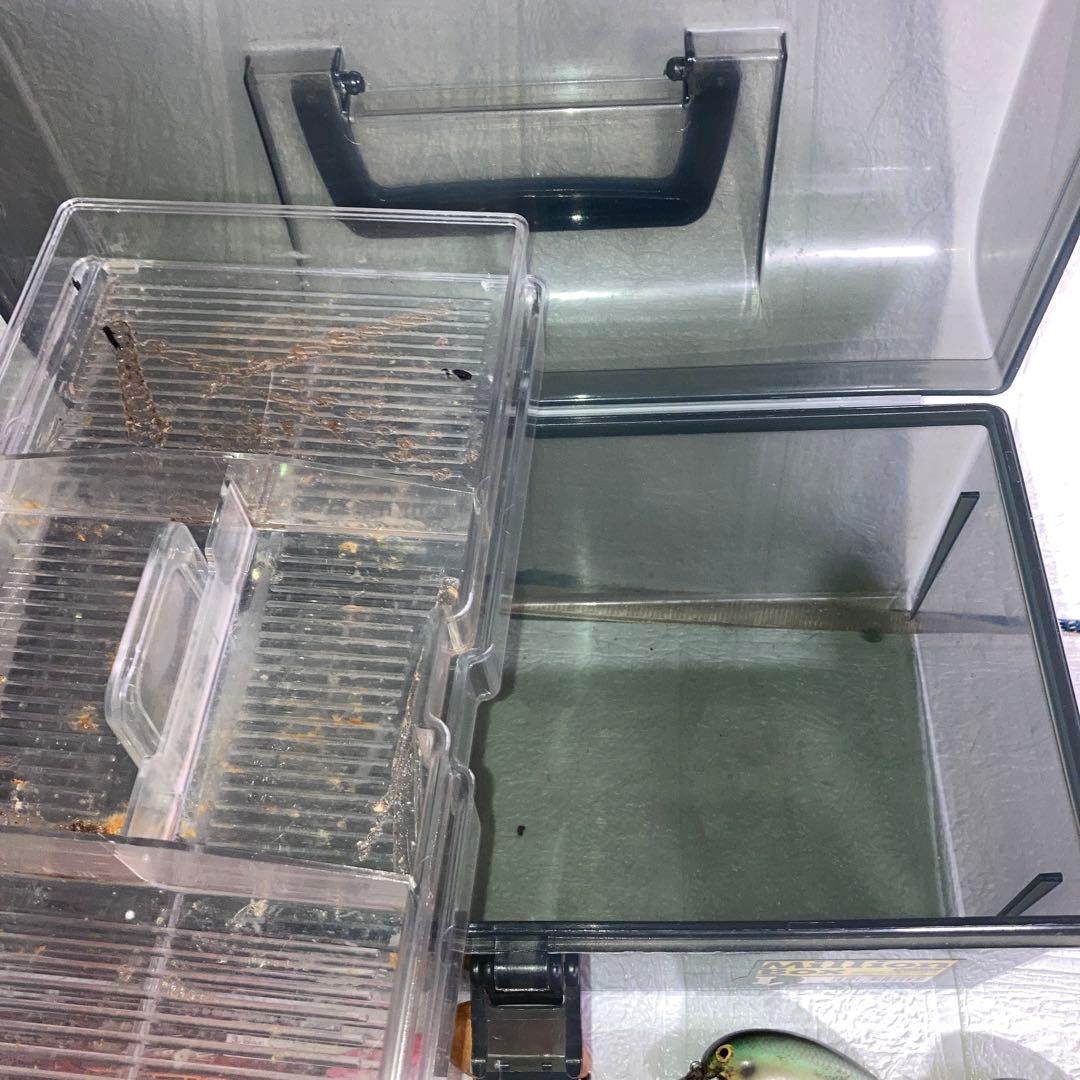 バス　ルアー　セット　ワーム　まとめ売り　タックルケース付き　新品あり