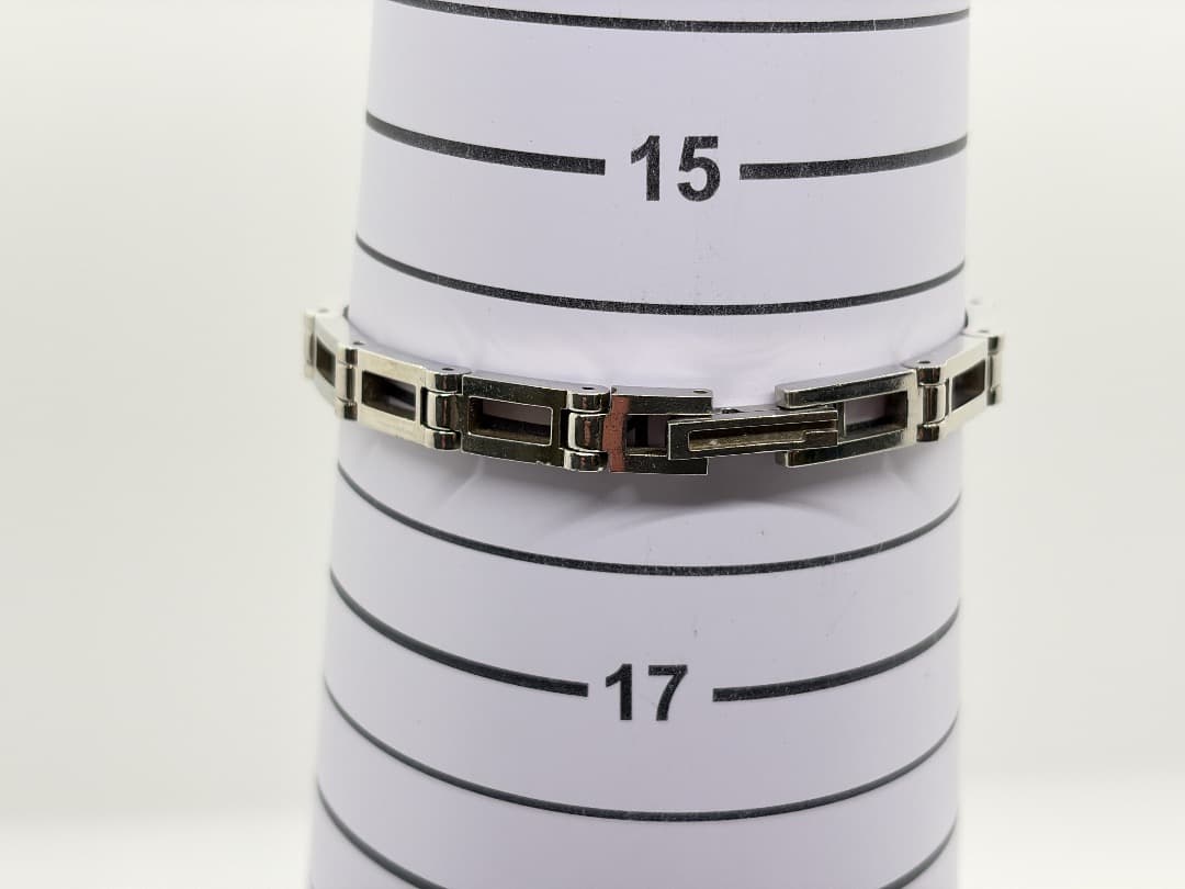 【新品電池】GUCCI 3900L シルバーブレス スクエア レクタングル