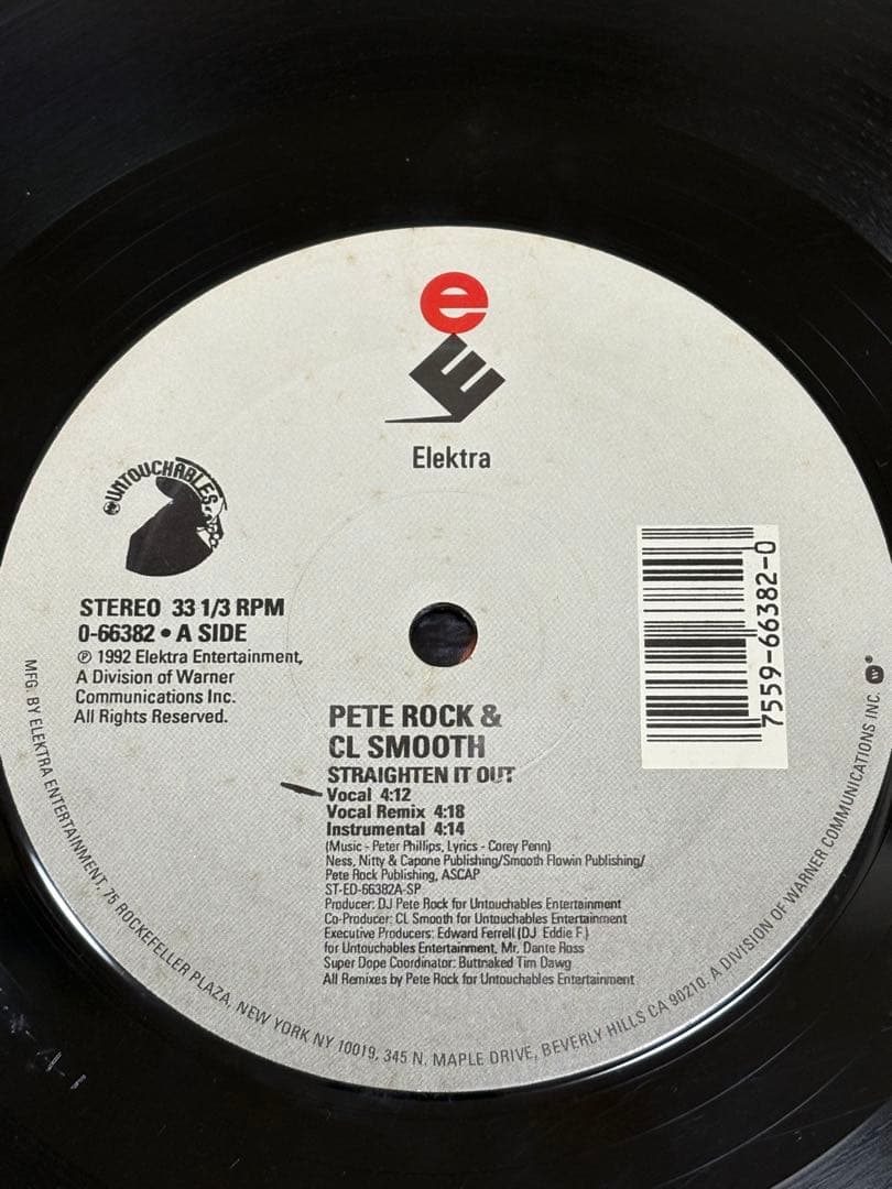 洋楽 PeteRock&C.L.Smooth / Straighten It Out