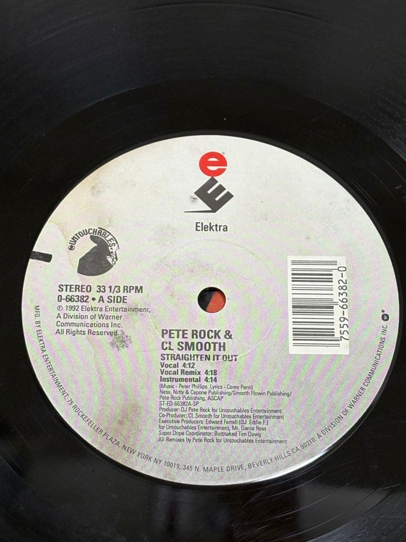洋楽 PeteRock&C.L.Smooth / Straighten It Out