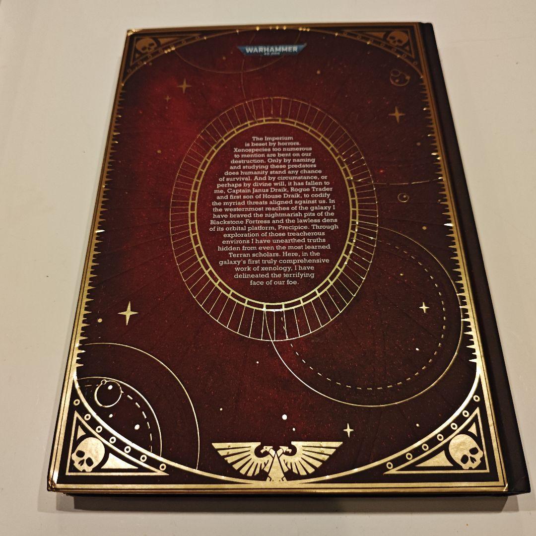 洋書 LIBER XENOLOGIS Darius Hinks / Warhammer