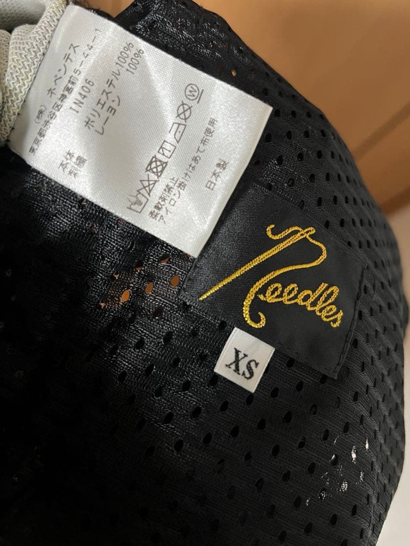 【美品】Needles トラックパンツ　蝶小紋　カプセルコレクション