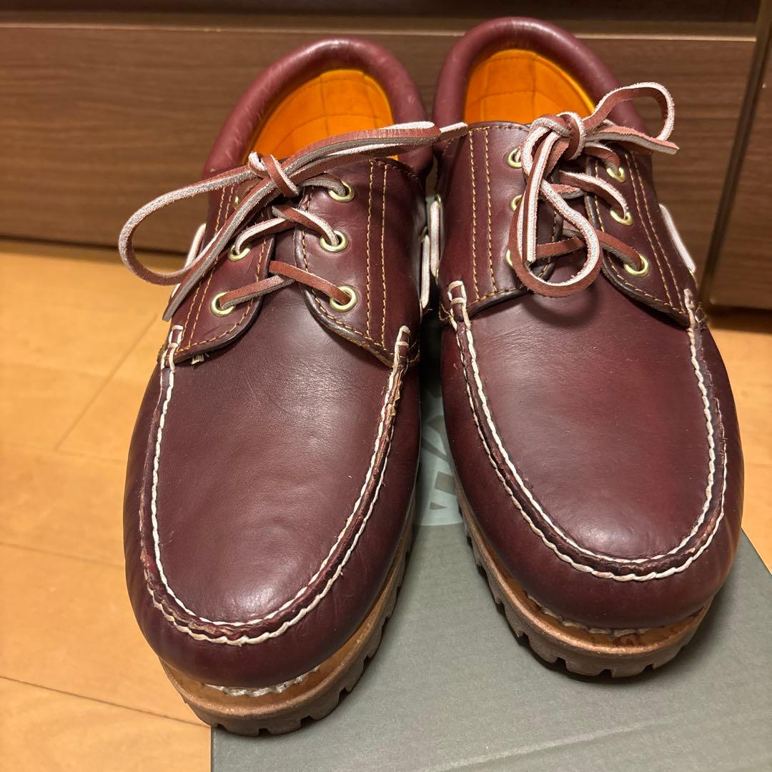 ティンバーランド　スリーアイ　クラッシックラグ　バーガンディー