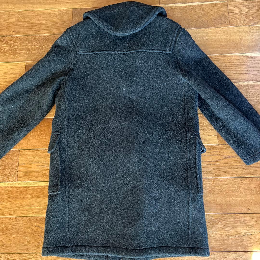 美品　グローバーオール ダッフルコート 裏地チェック 英国製