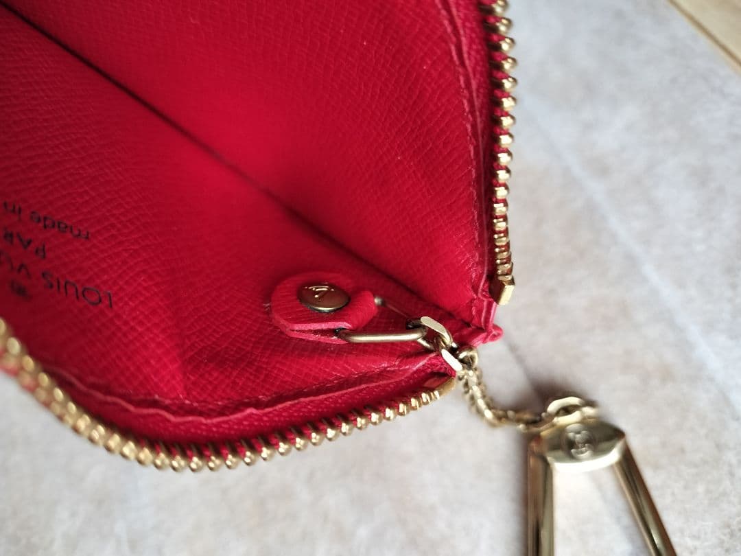 Louis Vuitton エピ キーケース ポシェットクレ ケース 赤