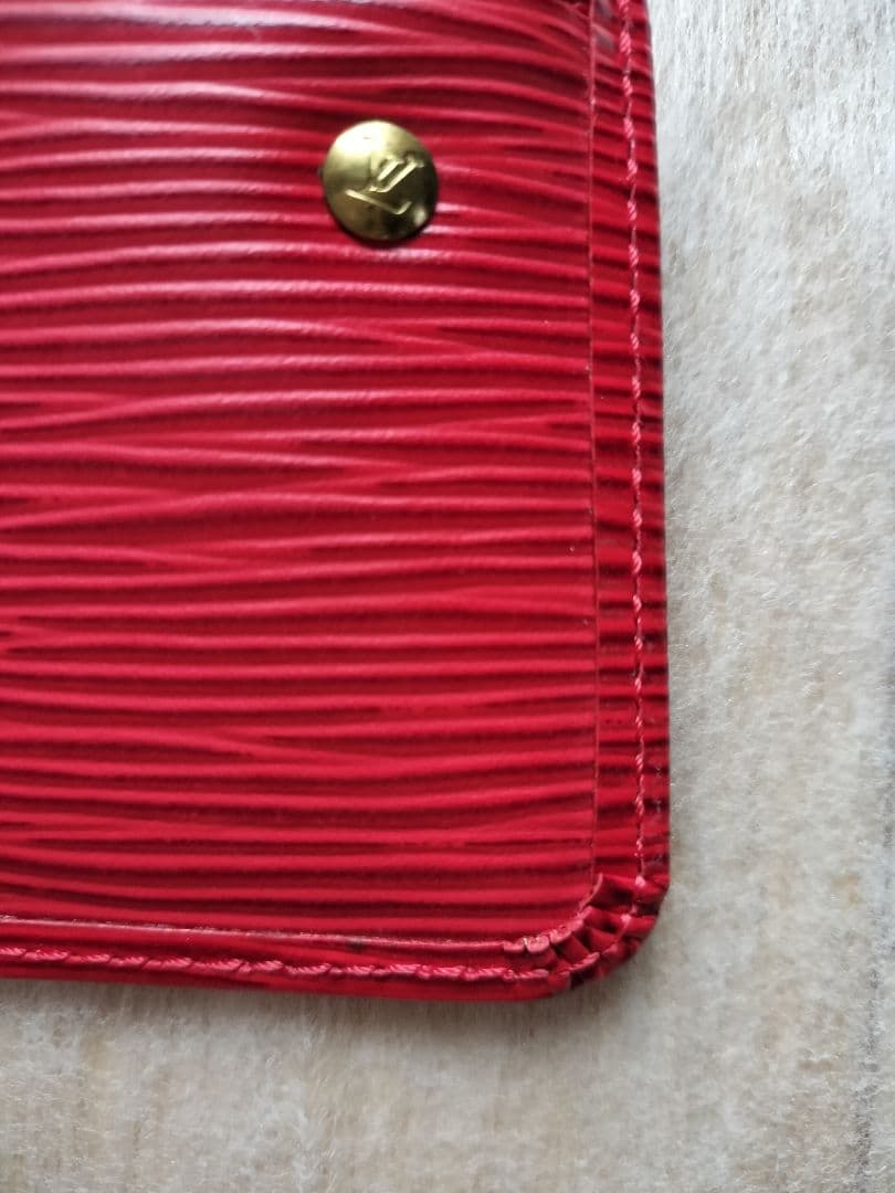 Louis Vuitton エピ キーケース ポシェットクレ ケース 赤