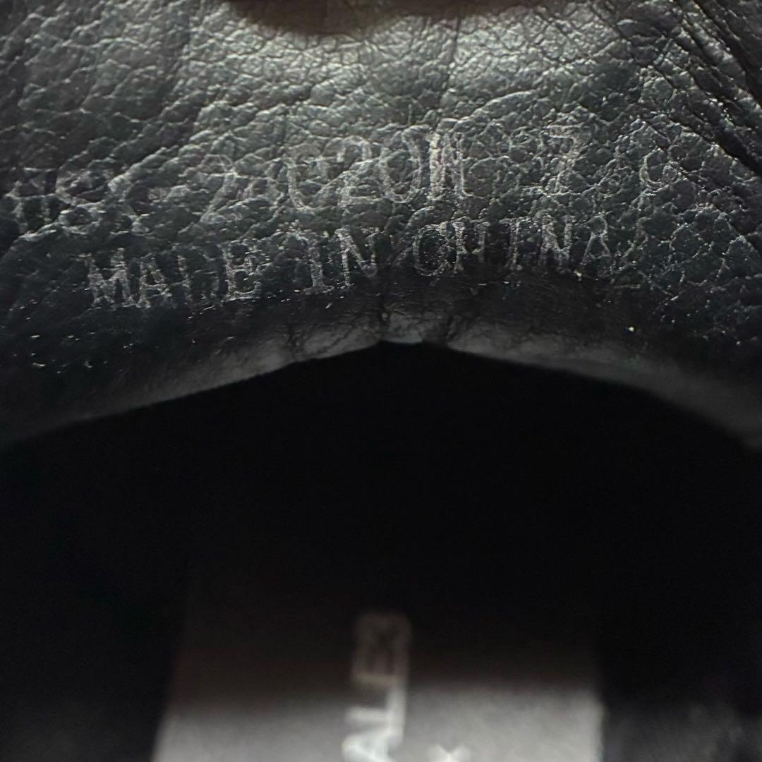 靴 1PIU1UGUALE3 sidezip boots BLK 27cm