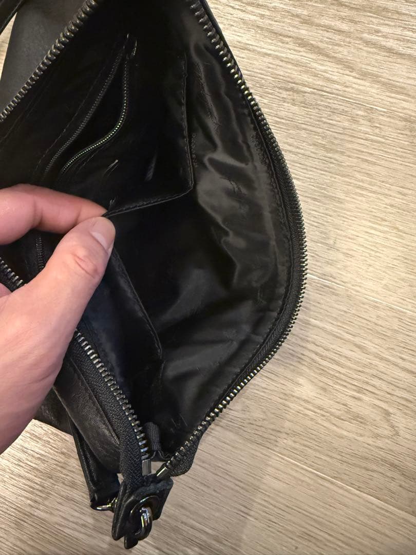 Yohji Yamamoto サコッシュ 国内正規品 ブラック ヨウジヤマモト