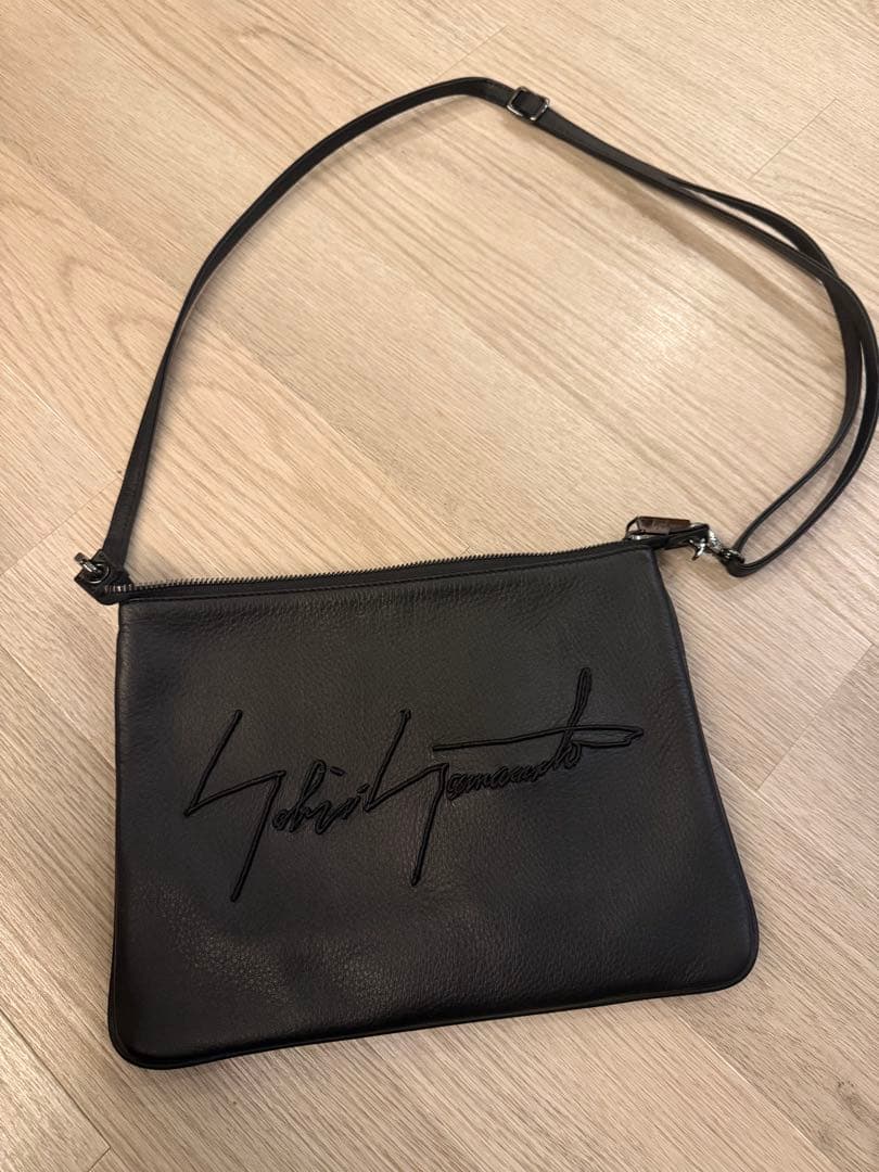 Yohji Yamamoto サコッシュ 国内正規品 ブラック ヨウジヤマモト