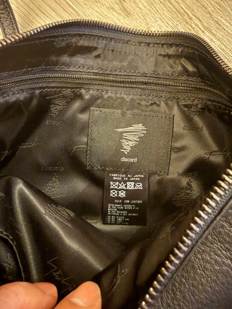 Yohji Yamamoto サコッシュ 国内正規品 ブラック ヨウジヤマモト