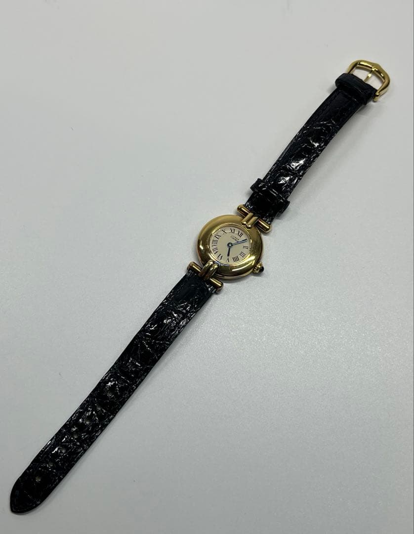 Cartier カルティエ マストコリゼ ヴェルメイユ アイボリレディース腕時計