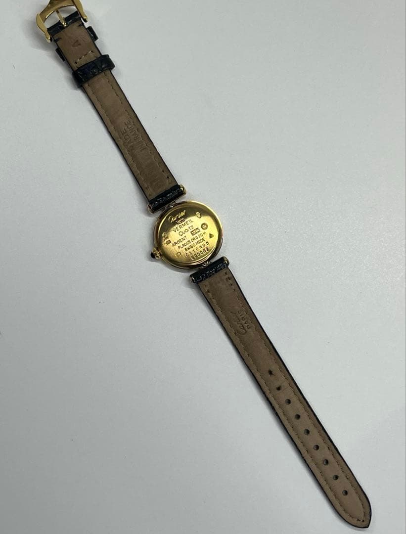 Cartier カルティエ マストコリゼ ヴェルメイユ アイボリレディース腕時計