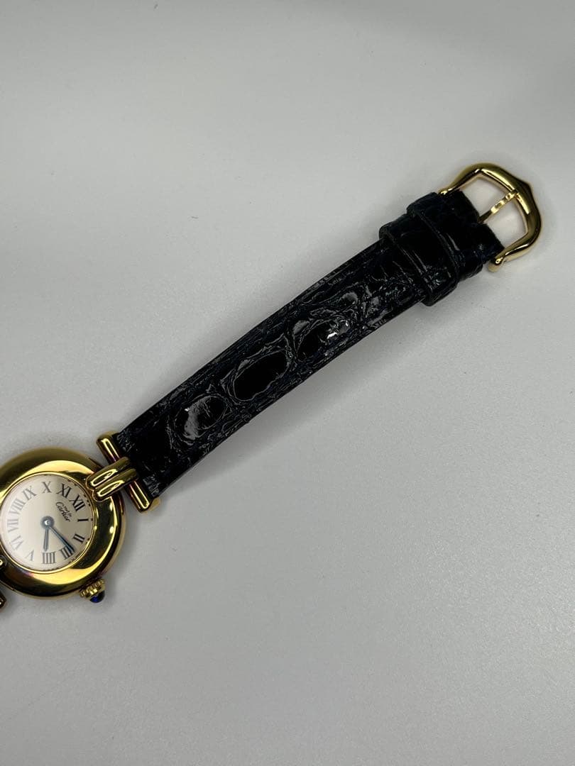 Cartier カルティエ マストコリゼ ヴェルメイユ アイボリレディース腕時計