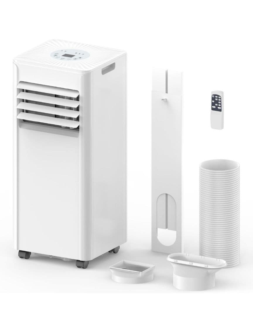 【2025年式最新型】移動式エアコン(スポットクーラー)　工事不要　冷房10畳